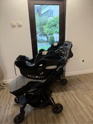 Set carucioare Mast 3 si scoici Cybex ideal pentru gemeni   - imagine 3