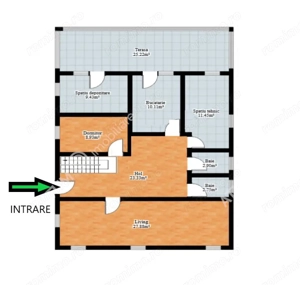 Casa cu 8 camere si 800 mp curte in zona Calea Poplacii Sibiu - imagine 5