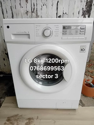 Masina de spalat lg 8 kg 1200rpm