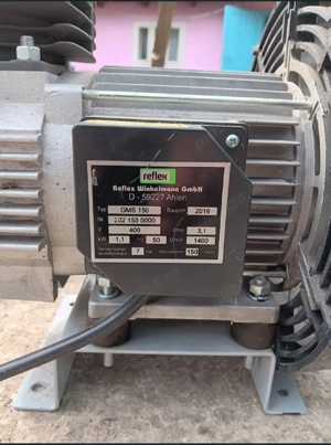 Vând grup de pompare cu motor, fără ulei, modelul FIAC GMS150. - imagine 2