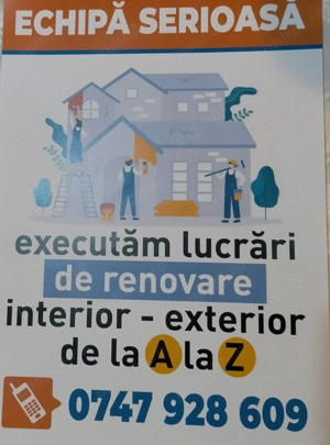 Construcții ,interioare și exterioare de bună calitate 