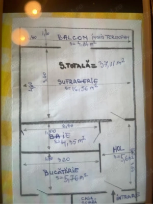1 camera Lipovei 56000 euro