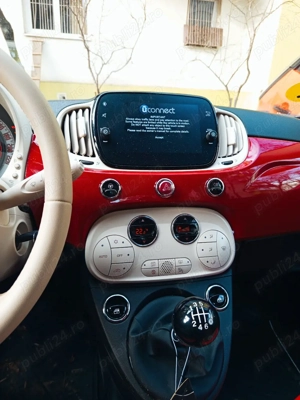 FIAT 500 rosu impecabil 