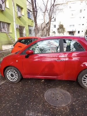 FIAT 500 rosu impecabil  - imagine 4