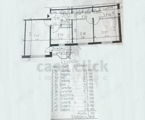 Exclusiv Casa Click   Apartament generos 3 camere, 2 băi, etaj 2, I.C. Frimu