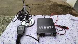 Statie Avanti Primo 4-20w completa cu antena mare de 1,65 m stare impecabila foarte putin folosita - imagine 2