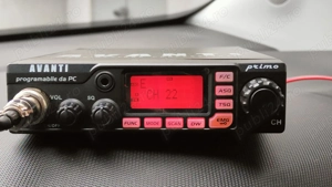 Statie Avanti Primo 4-20w completa cu antena mare de 1,65 m stare impecabila foarte putin folosita - imagine 5