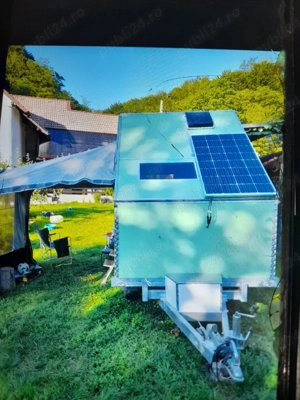 Mini-Rulotă Off-Grid Tip  A-Frame    Pliabilă și Dotată Complet