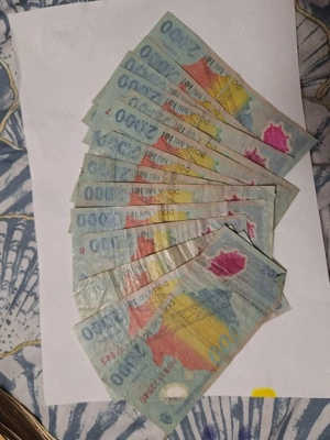 Lot 14 bancnote cu eclipsa