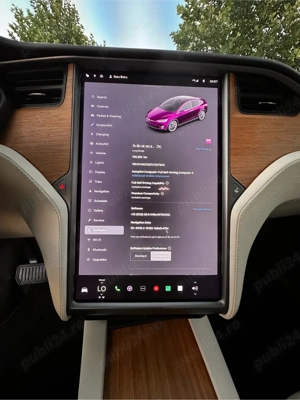 Vand Tesla model X Long Range 100D AWF, 2020 - imagine 4