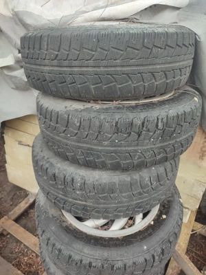 jante opel corsa cu cauviucuri de iarna - imagine 2