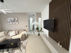 Apartament mobilat cu designer cu 2 camere si gradina in Braytim