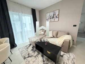 Apartament mobilat cu designer cu 2 camere si gradina in Braytim