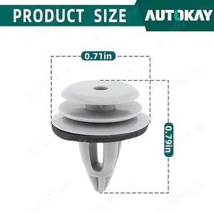 Clipsuri BMW cod piesa 51418224768 OEM (25 buc.) - imagine 2