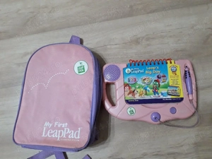 My First Leappad Leapfrog + carte engleza +ghiozdan