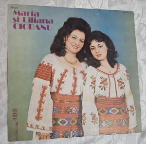 Disc vinil Maria și Liliana Ciobanu   Electrecord