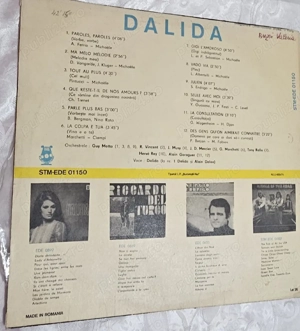 Disc vinil DALIDA   Paroles, Paroles   Electrecord - imagine 2