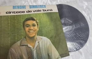 Disc vinil Benone Sinulescu   Cântece de voie bună   Electrecord - imagine 3