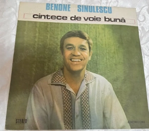 Disc vinil Benone Sinulescu   Cântece de voie bună   Electrecord - imagine 5