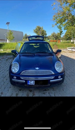Vând- MINI ONE, 1.6 benzina, 2002, înmatriculat in RO, Dej. - imagine 6