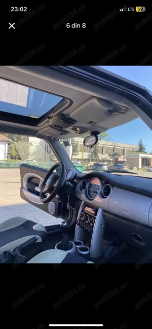 Vând- MINI ONE, 1.6 benzina, 2002, înmatriculat in RO, Dej. - imagine 7