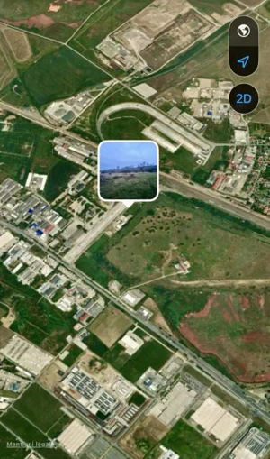 Teren intravilan industrial, zona Calea Borșului  - 2141 mp