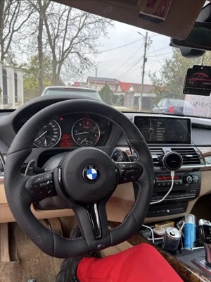 Volan BMW Piele Nappa Seria 1 2 3 4 5 6 7 X1 X2 X3 X4 X5 X6 Plug&Play + Ornament evacuare bmw F10 - imagine 6