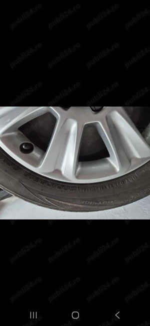 Jante de aliaj originale Audi A1, cu anvelope de vară