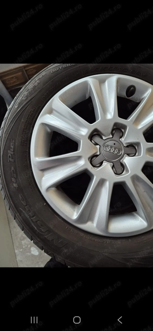 Jante de aliaj originale Audi A1, cu anvelope de vară - imagine 7