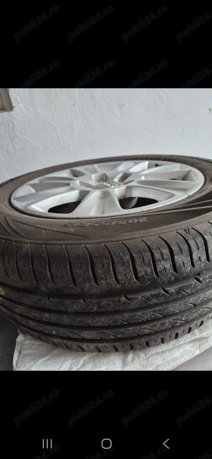 Jante de aliaj originale Audi A1, cu anvelope de vară - imagine 8