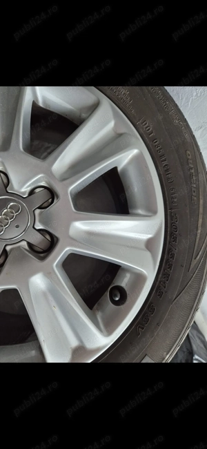 Jante de aliaj originale Audi A1, cu anvelope de vară - imagine 3