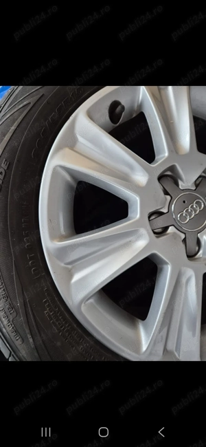 Jante de aliaj originale Audi A1, cu anvelope de vară - imagine 4