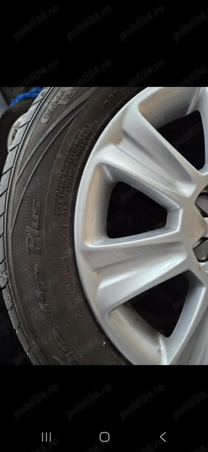 Jante de aliaj originale Audi A1, cu anvelope de vară - imagine 2