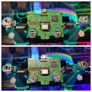 Controller PlayStation 5 DualSense, model Galactic Purple edition, cu TMR uri - imagine 4