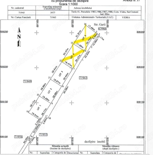 Teren 720 mp-Sat Cretesti, Comuna Vidra 