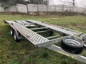 Inchiriere trailer o axa categ B și cu 2 axe 5 m 