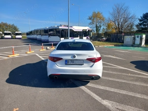Vand Alfa Romeo Giulia, 2020, 2.0T - 280cp, 58000km interior piele rosie - imagine 3