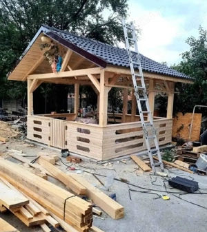 Acoperișuri si foisoare din lemn - imagine 5