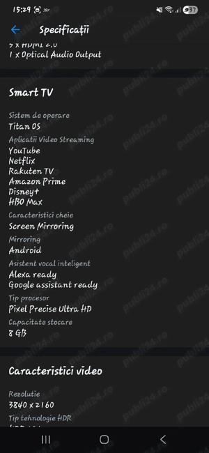 Televizor Philips LED 50PUS7009, 126 cm - imagine 5