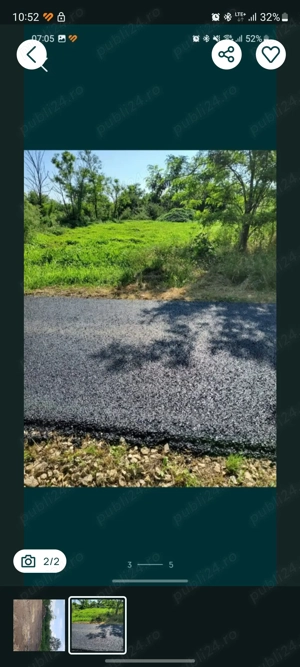 Teren intravilan localitatea Lanurile, Comuna Baraganu, judetul Constanta - 2000 mp, 8 euro  mp - imagine 2