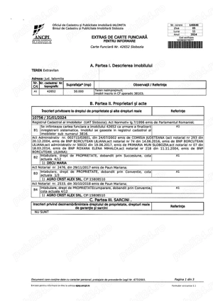 Vand teren arabil in Mun. Slobozia