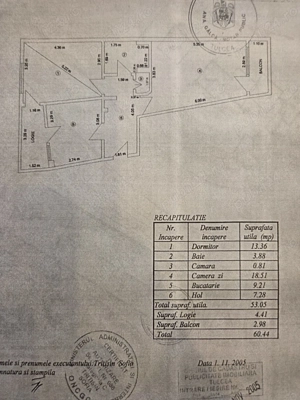 Apartament 2 camere - LA BELEDERE -TULCEA  - imagine 16