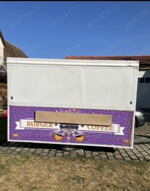 Inchiriez rulota remorca comerciala fast food