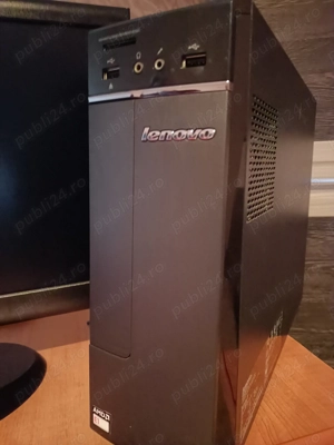 Vând PC complet+ imprimanta cu scanner