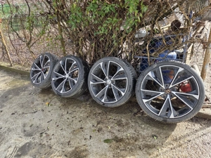 Jante cu cauciucuri, 5x112 au fost pe passat cc - imagine 4