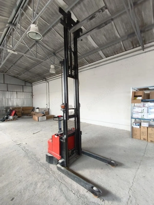 Liza electrica cu BT LST   1450 kg, lift 3750 mm, electrostivuitor, electrotranspaleta  - imagine 3