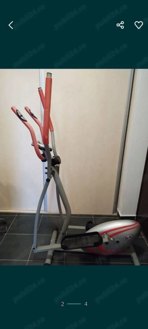 Bicicleta fitness magnetica