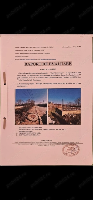 Vând teren intravilan 1000 metrii pătrați Tuzla str Pasajul nr 47 - imagine 4