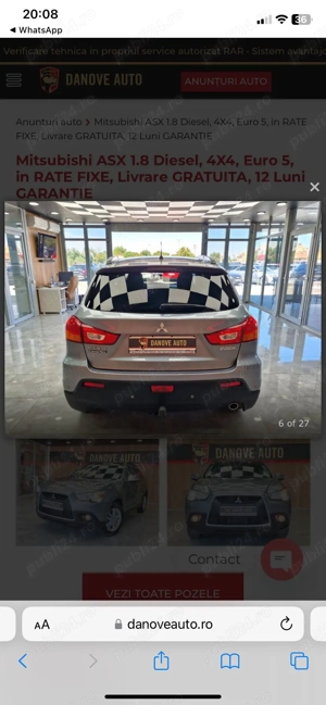 mitubishi asx 1.8 diesel clear tech - imagine 3