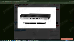 pc desktop i3 + monitor Lenovo, ambele ut